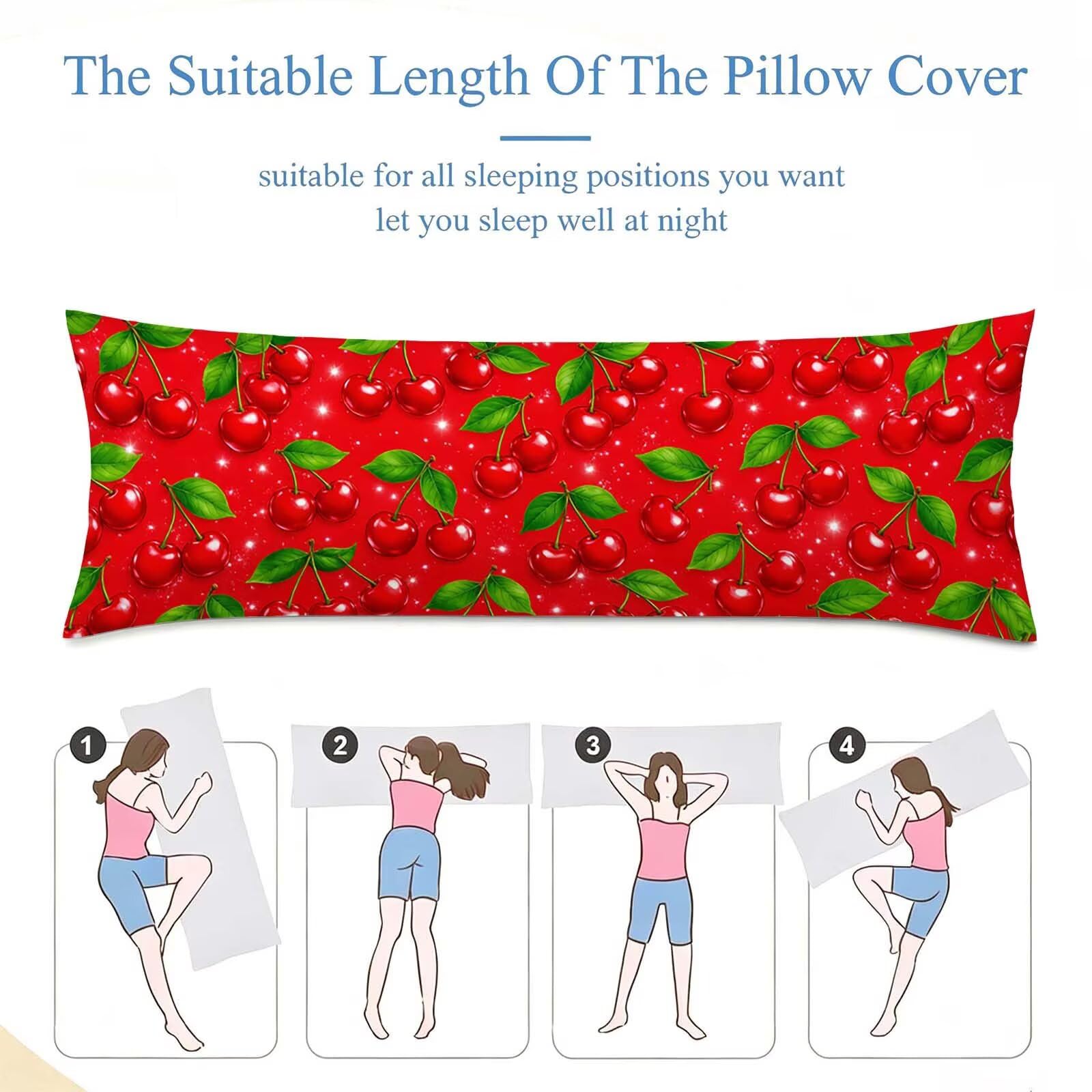 Rosso-17 Federe Cuscino Letto 50 x 150 cm, Grande Cuscini per Divano Lino, | Doppia Faccia Stampa, Moderno Fodera per Cuscino Decorativa, con Cerniera, Cuscino per Dormire Sul Fianco j-224