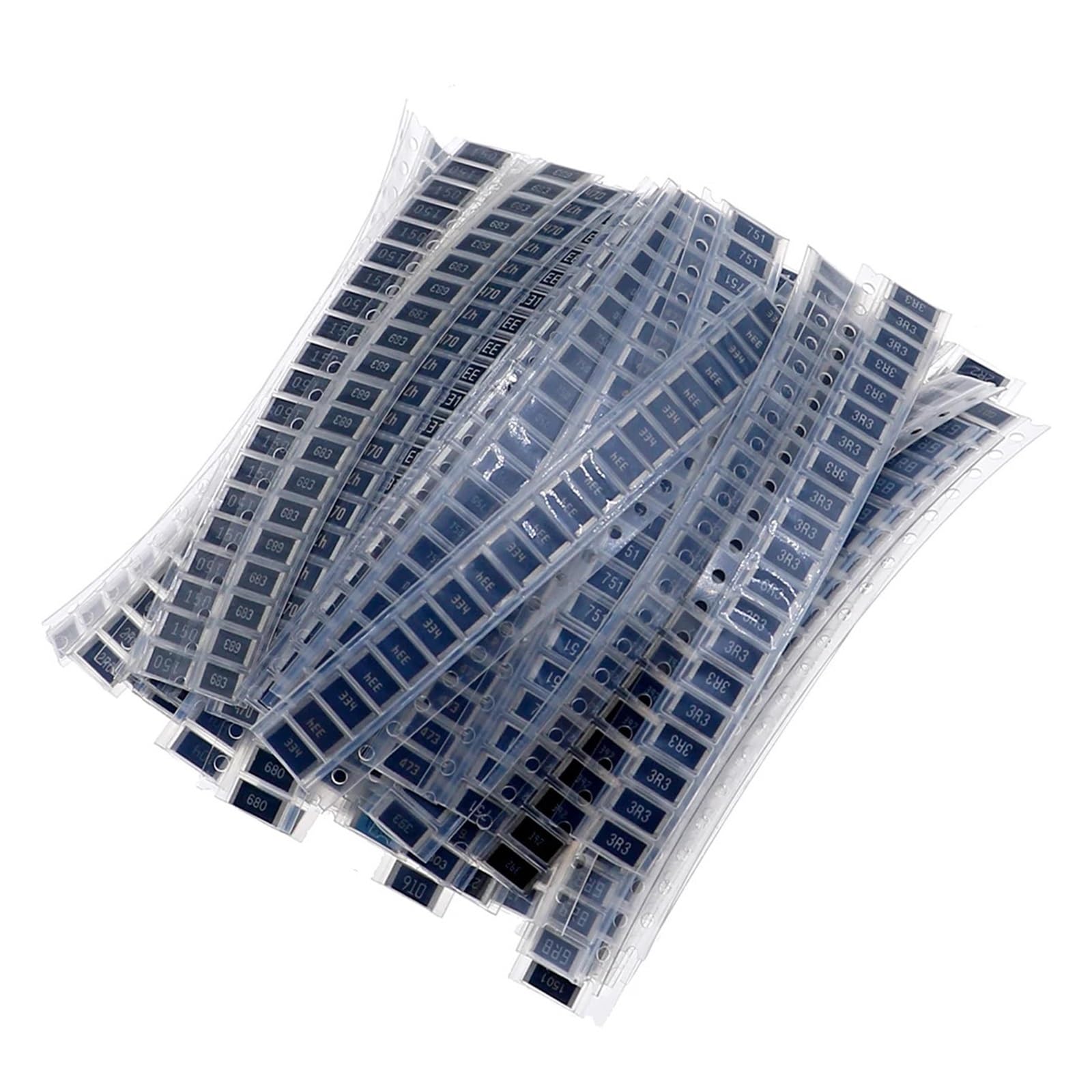 Kit Surtido de resistencias SMD en Chip 2512 de 1 W (73 Tipos x 20 Unidades)