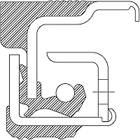 Vista 2 de National 370065A Retén de rueda para Fruehauf FWRW