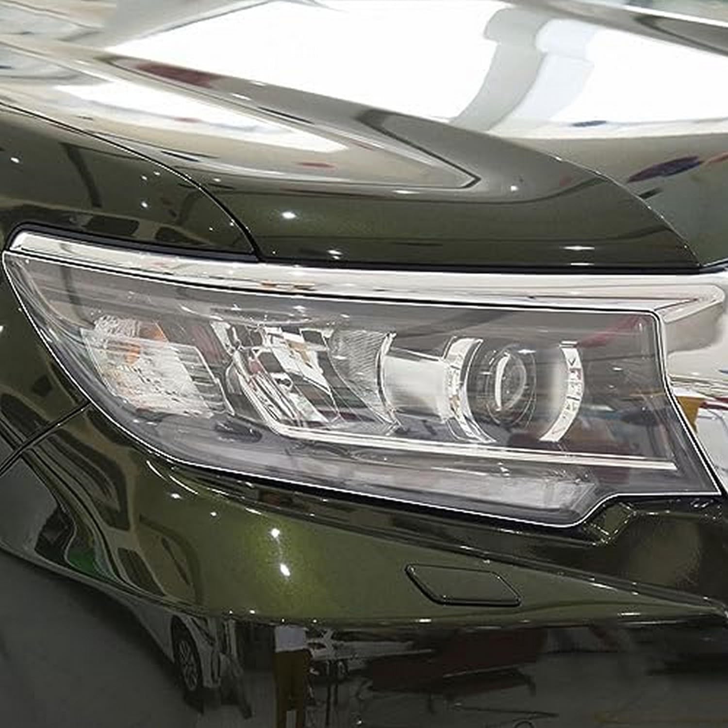 Film protection phare TPU voiture pour les trajets en Land Cruiser Prado 150