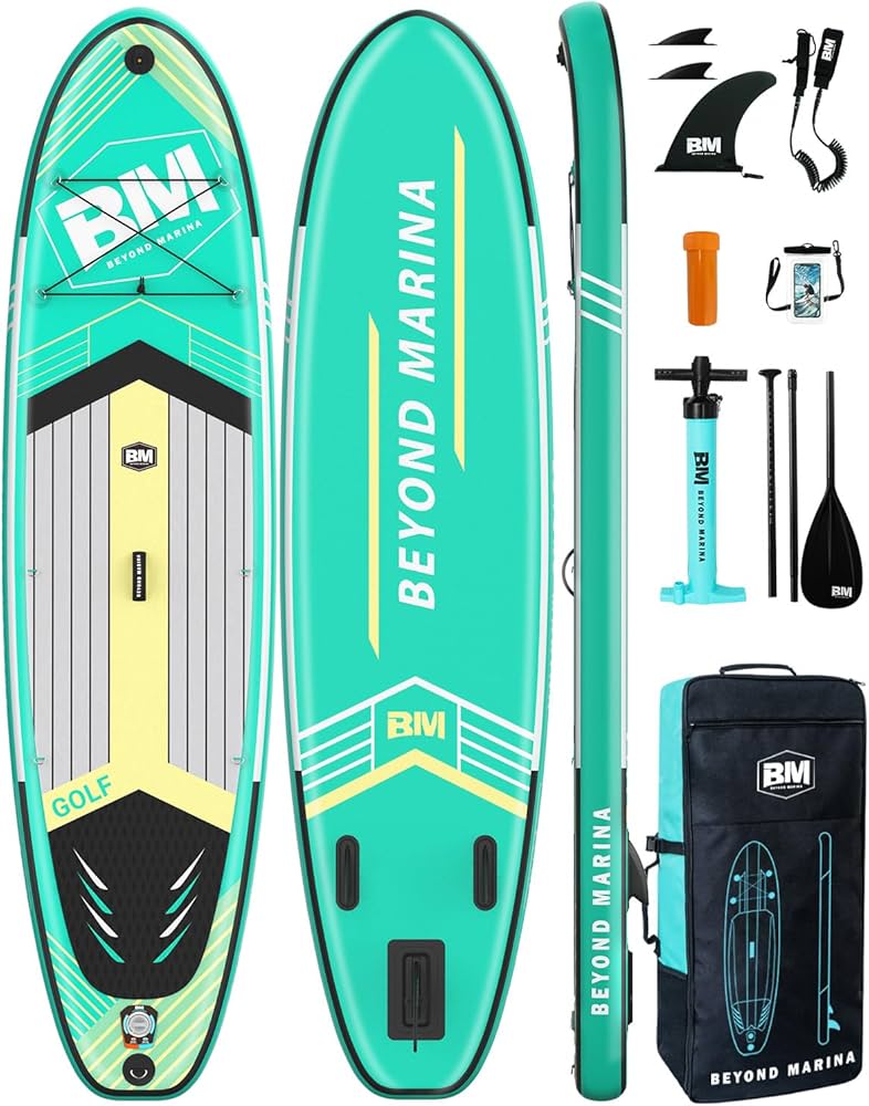 BEYOND MARINA Inflatable Stand Up Paddle Board, 10'6