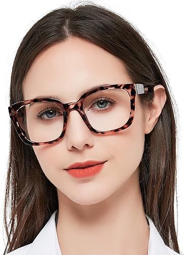 Miniatura 7 de MARE AZZURO Anteojos de lectura cuadrados grandes 1.75 para mujeres de gran tamaño 1.00 1.25 1.50 1.75 2.00 2.25 2.50 2.75 3.00 3.50 4.00 5.00 6.00