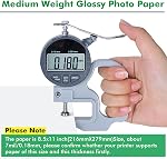 Koala Brochure Paper Double Side Glossy for Printing Photo 8.5X11 Inches 100 Sheets Compatible with Inkjet Printer 42LB