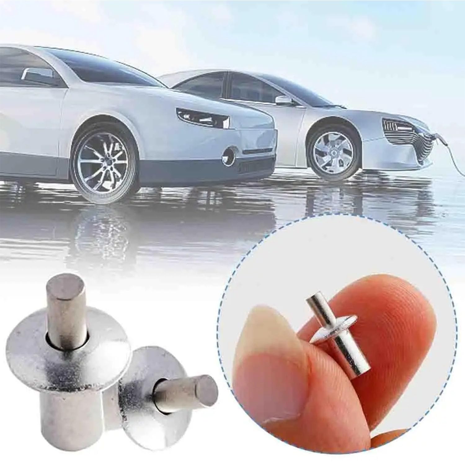 Hammer Drive Rivets Aazon.co.jp: 50/100 Pcs Aluinu Core Rivet Round ...