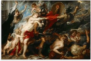 DaiWenBo Peter Paul Rubens Poster Consequences of War Art Canvas Painting Decor Wall Print Photo Gifts Home Modern Decoratives 20x30inch(50x75cm), Unframe