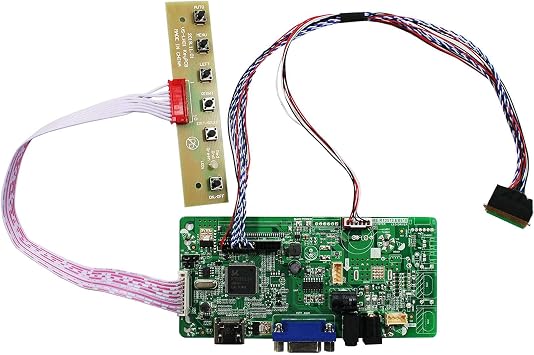 VSDISPLAY VGA Audio LCD Controller Board for 12.1 1024X768 LCD Screen