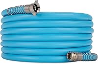 Vista 10 de Camco EVOFlex - Manguera de agua potable para caravana de 25 pies, cuenta con diseño extra flexible con extremos de alivio de tensión de acero