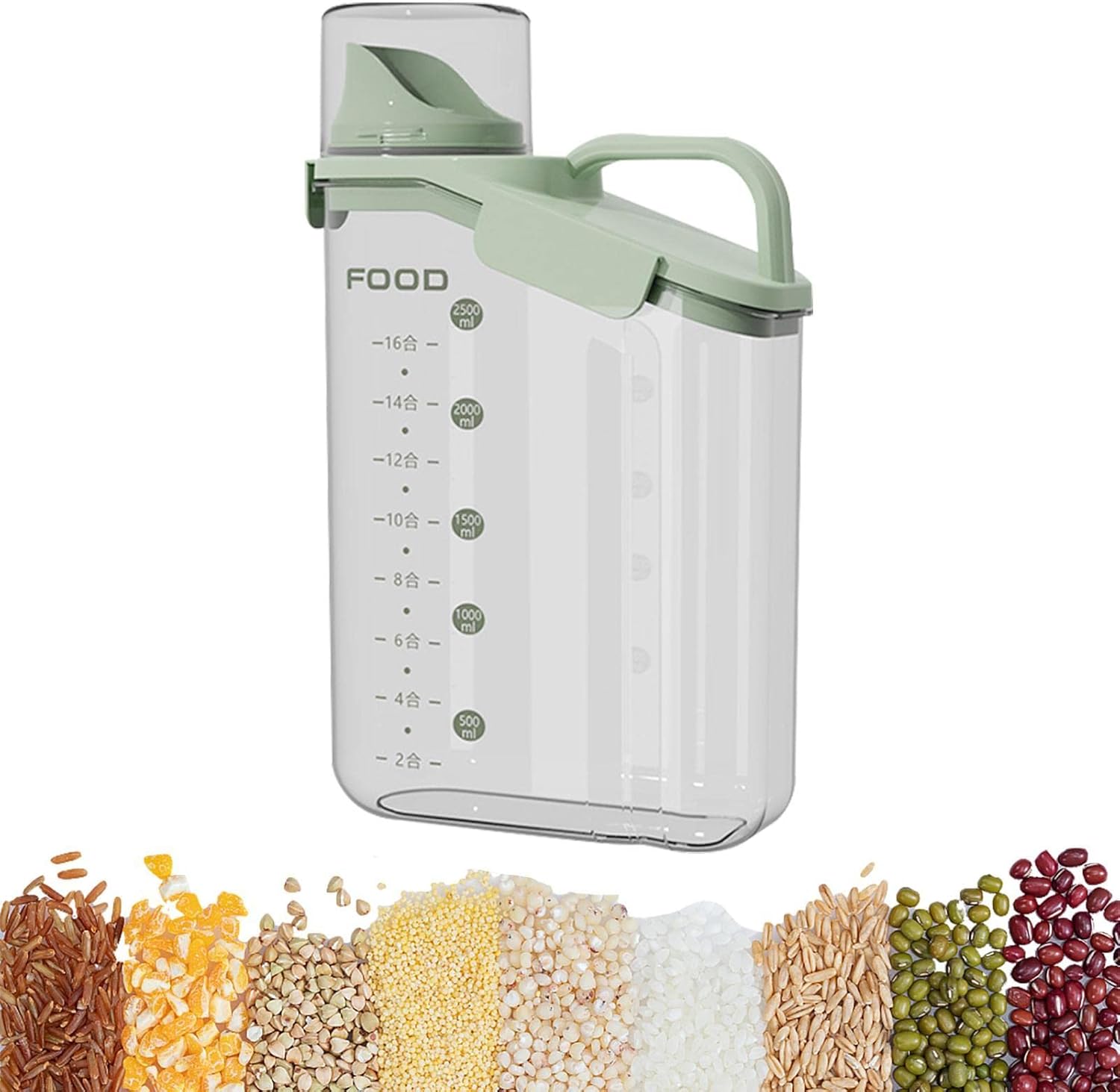 LINGJIONG Container for Rice Oxo Rice Container Food Container