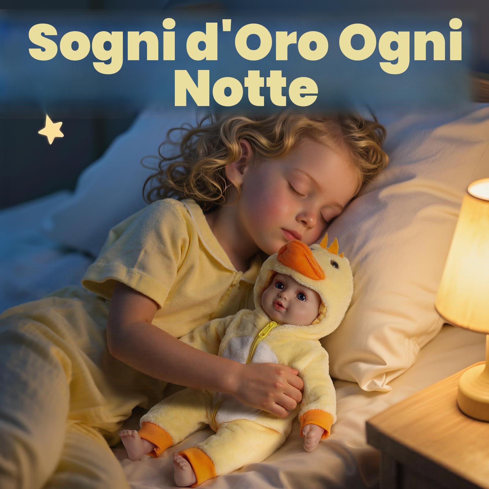 BABESIDE Bambole Bambina 43cm Arti in Vinile Realistici Corpo Morbido
