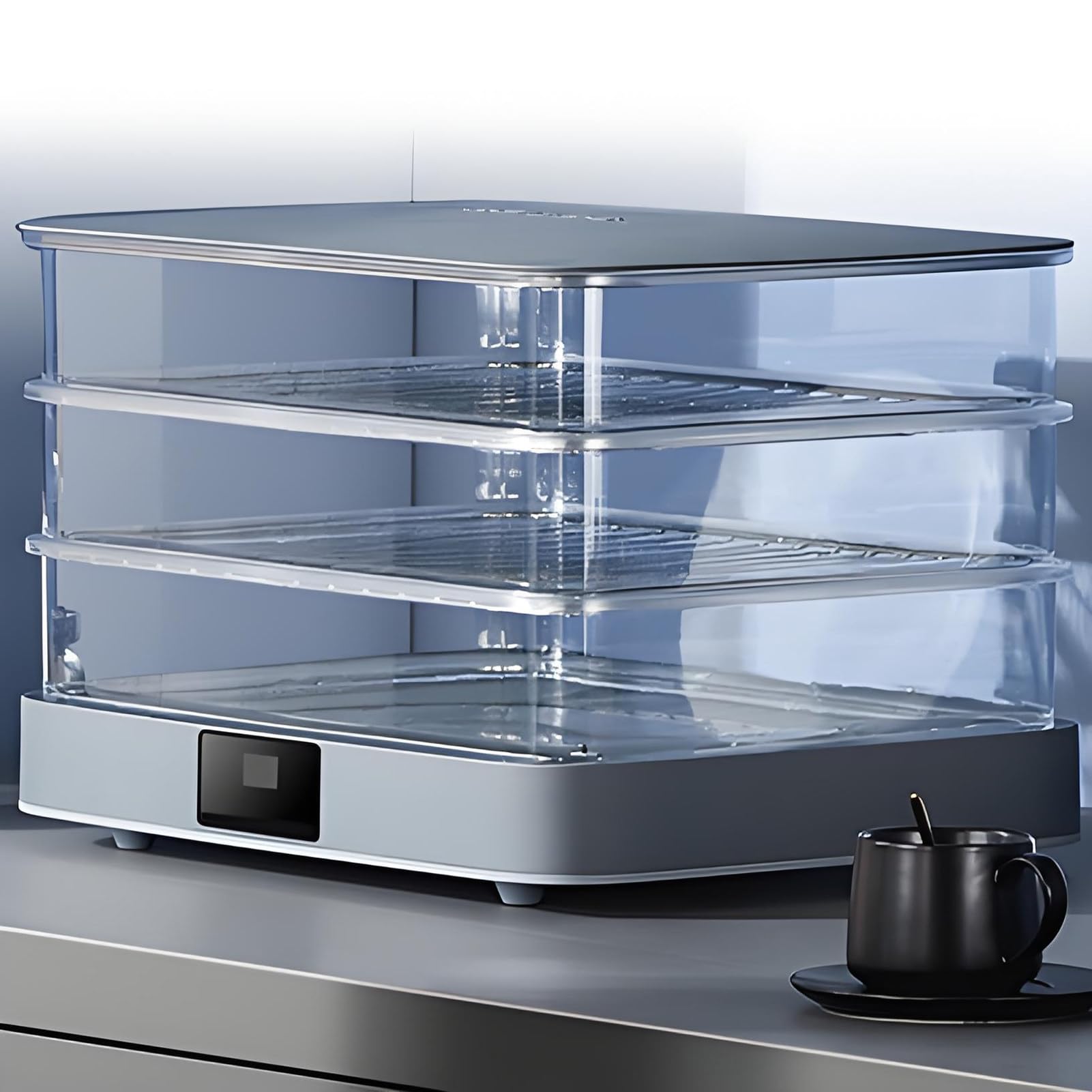 Caja de Fermentación para Pan,Ligero,Temperatura Ajustable 20~45°C,Humidificación Automática,40L Fermentadora de Masa Pizza para Masa,Pan,Yogur & Calentamiento de Comida