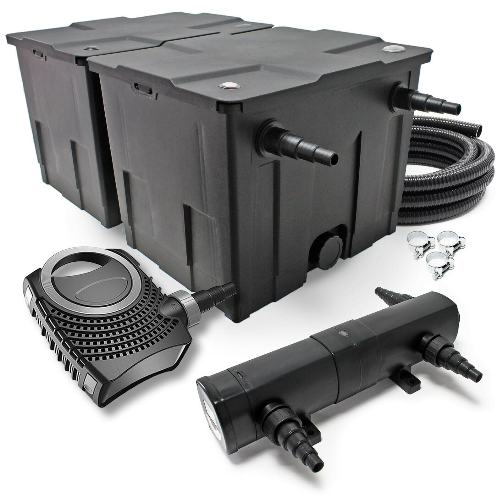 Kit filtro 24 watt pompa 6000 litri all'ora tubo 5 m 16_0001869