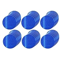 Vista 57 de Adhesivos reflectantes reflectantes de 1 pulgada de diámetro, reflector, impermeable, cinta adhesiva de advertencia de alta visibilidad