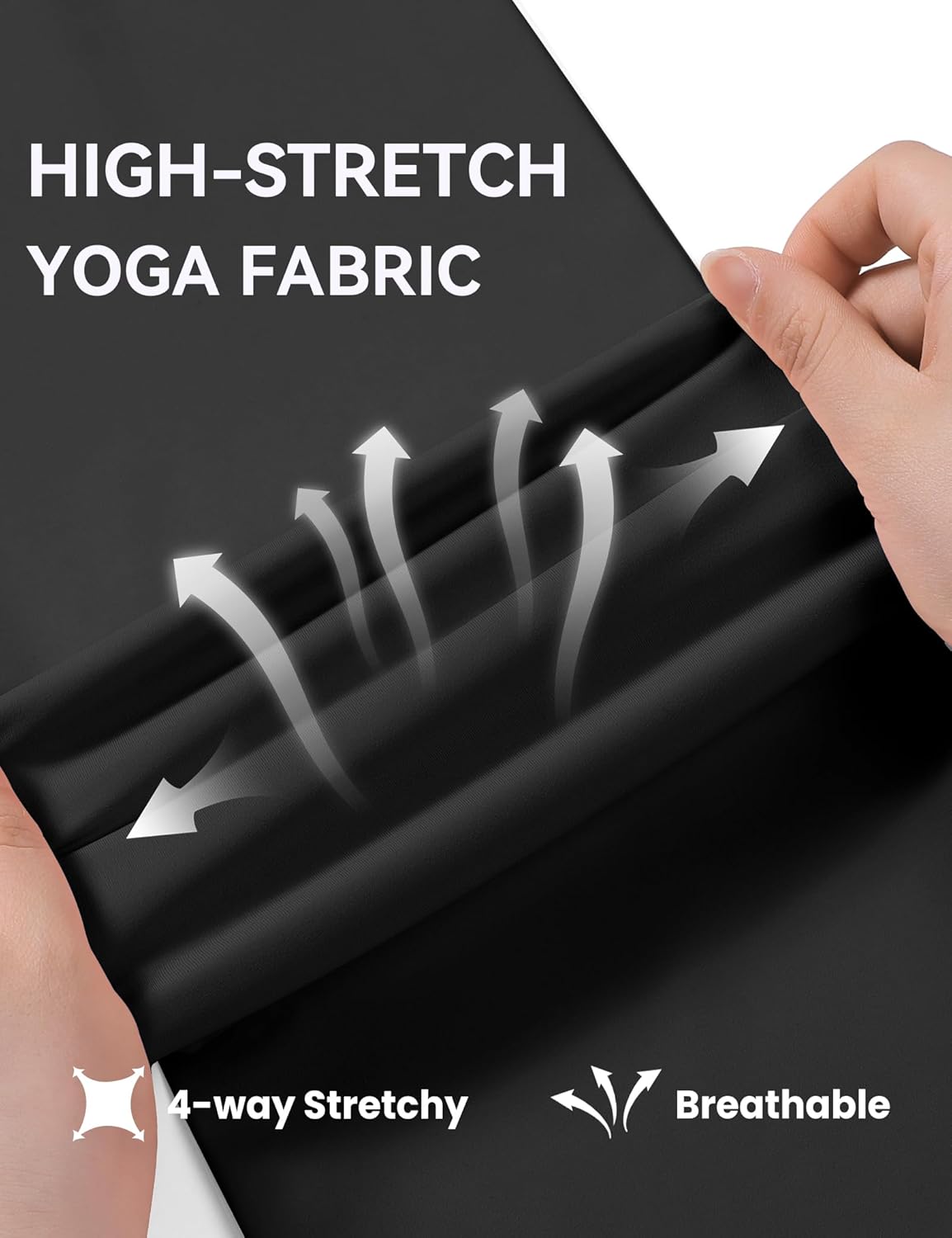 HASMES Girls Athletic Leggings High Waisted Comfort Soft Elastic Yoga Dance Running Pants with Pockets Activewear - Image 6