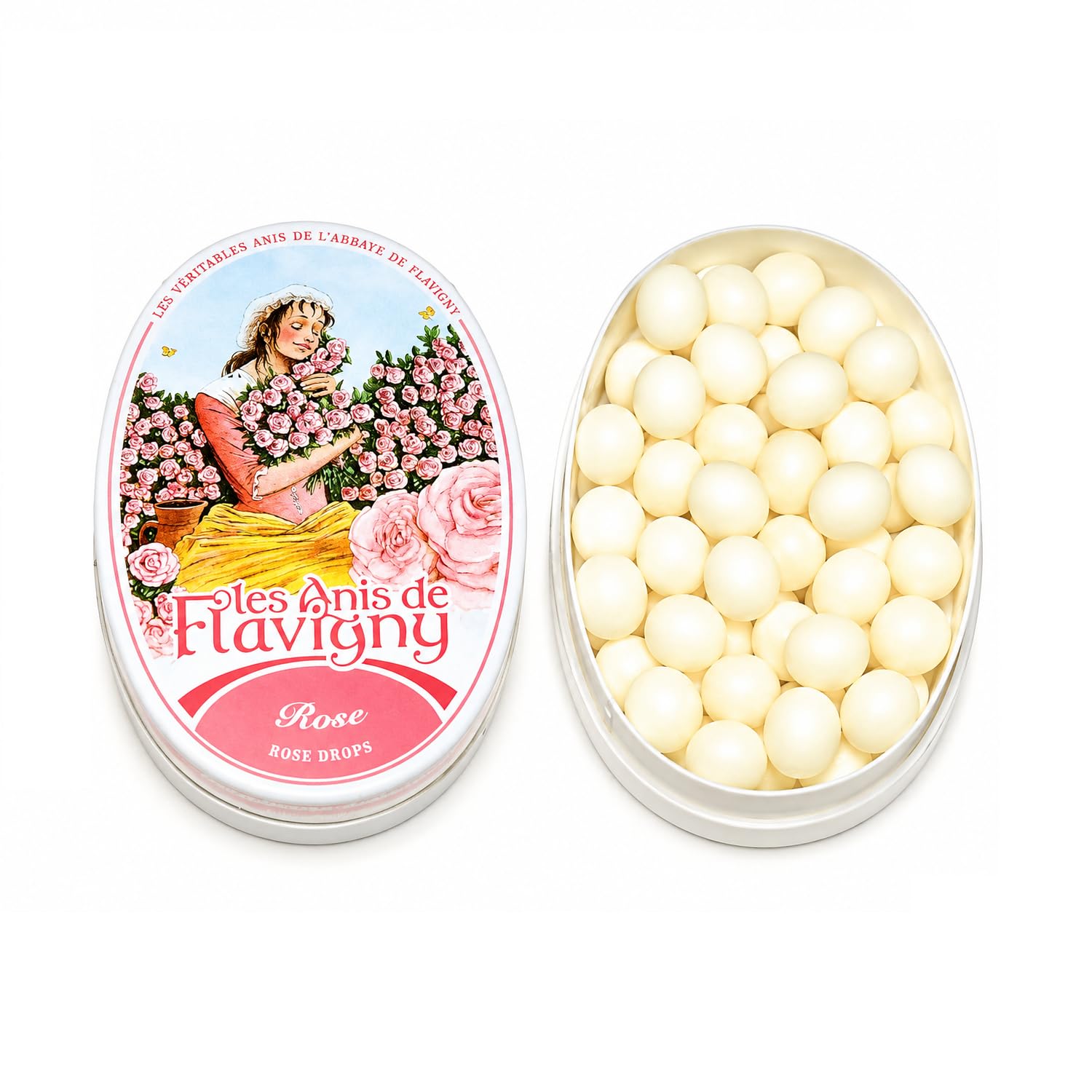 Les Anis de Flavigny Cukierki anyżowe róża 50 g