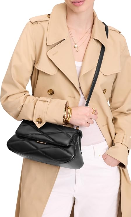 kate spade new york womens Grace Fine Grain Leather Convertible Shoulder Bag