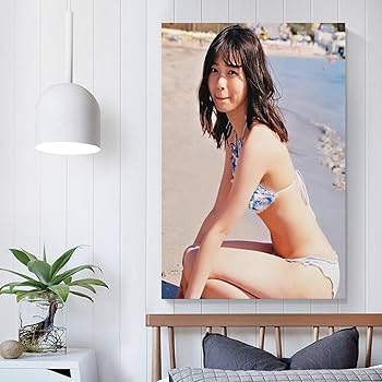 Amazon.co.jp: 西野七瀬 女優 水着 写真 グッズ3 ポスター キャンバス