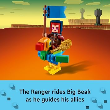 LEGO Minecraft Legends The Devourer Showdown Adventure Set, Minecraft Toy Featuring Popular Characters and Minecraft Action Figures, Gaming Gift Idea for Boys, Girls and Kids Ages 8 and Up, 21257