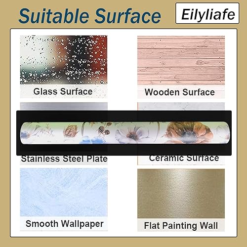 Miniatura 9 de Papel tapiz floral autoadhesivo removible para despegar y pegar, papel tapiz floral de vinilo para paredes decorativas de dormitorio (16.9 pulgadas