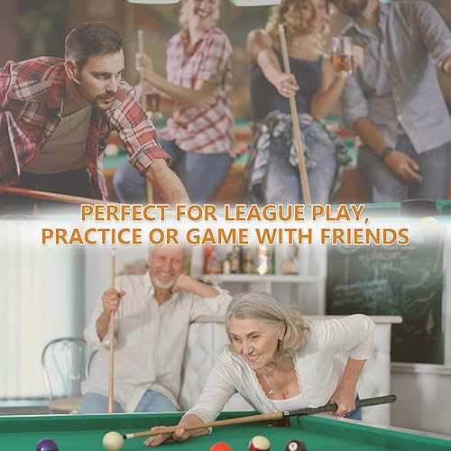 Miniatura 7 de Estuche rígido de transporte para taco de billar de 3 x 5, con capacidad para 3 topes de taco y 5 ejes de taco