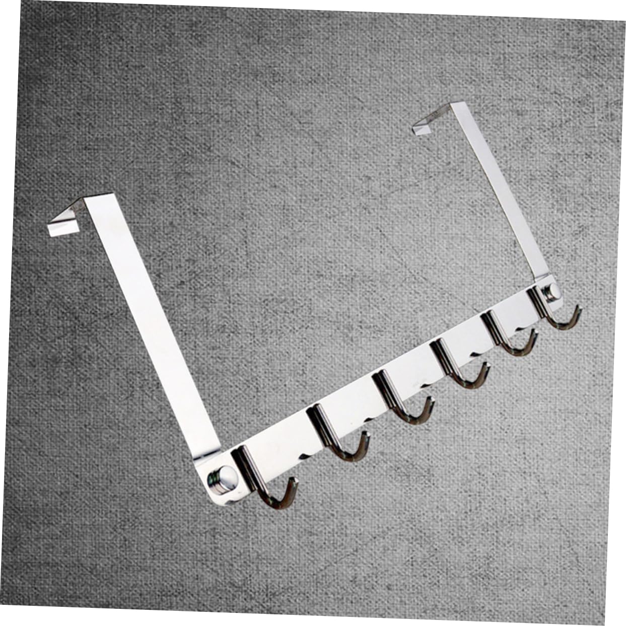 SHINEOFI Gancho de Puerta Inoxidable sin Perforación Colgador Resistente para Toallas Ropa Sombreros y Accesorios Organizador para Baño y Dormitorio Montaje Fácil sin Daños