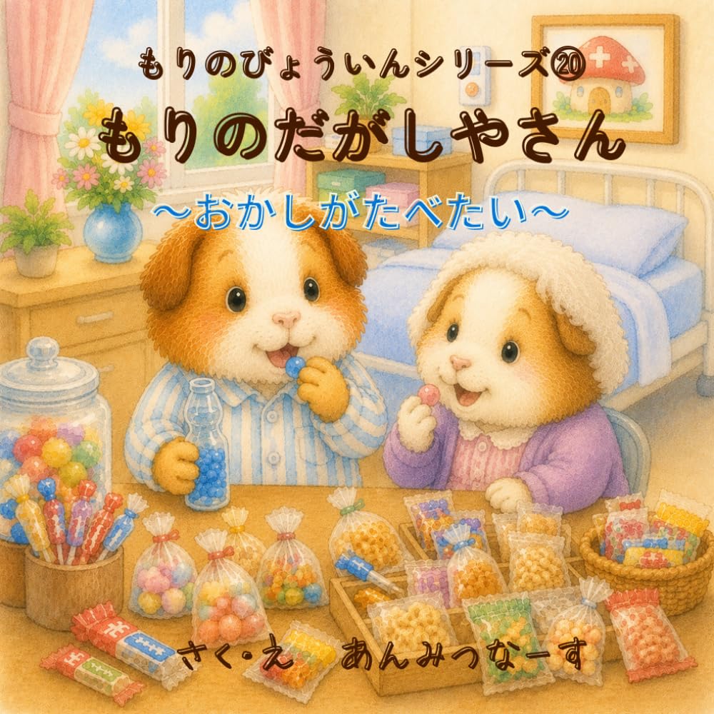 もりのびょういんシリーズ⑳もりのだがしやさん～おかしがたべたい～