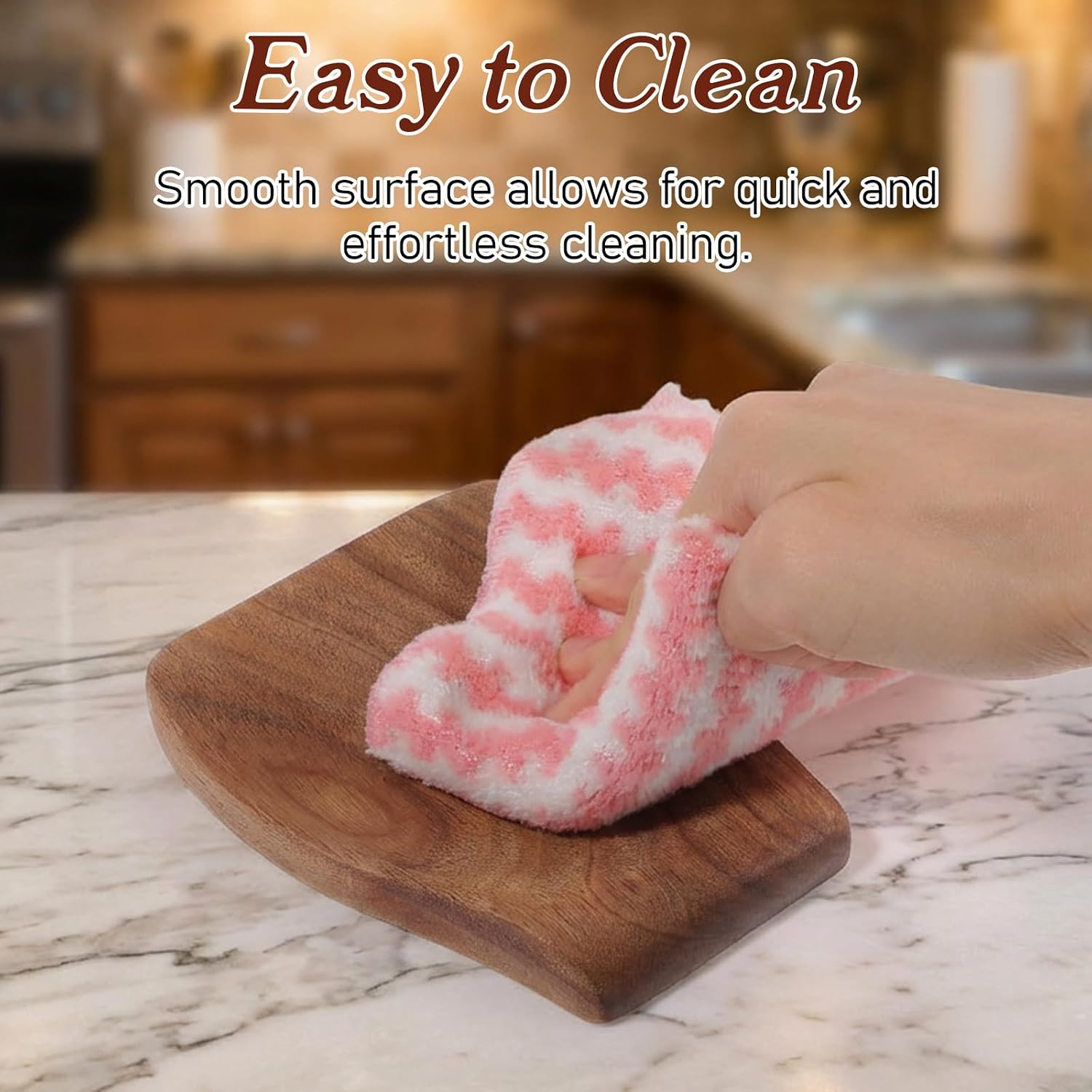 cobee Wooden Spoon Rest for Stove Top, Acacia Wood Utensil