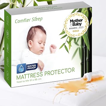 Next to Me Crib Mattress Protector 51x85cm - Award Winning