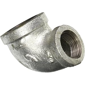 Ldr 311 Re 3412 Galvanized Reducing Elbow 3 4 Inch X 1 2 Inch Pipe Fittings Amazon Com