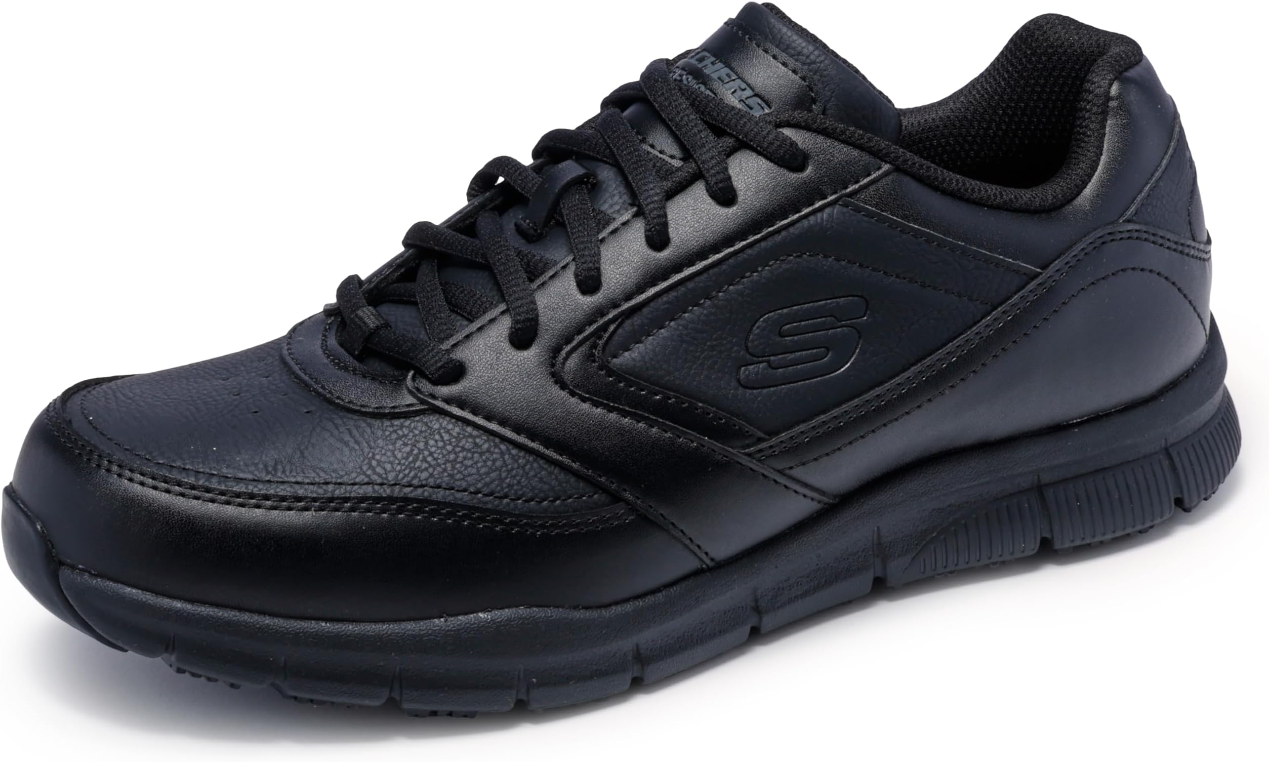 for Work Men's Nampa Food Service Shoe,Black Polyurethane,8.5 M US