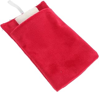 Toyvian Saco De Dormir Reutilizable para Muñecas Saco Decorativo Pequeño para Casas De Muñecas Accesorio Suave y Duradero para Niñas para Color Rojo con Cojín Incluido