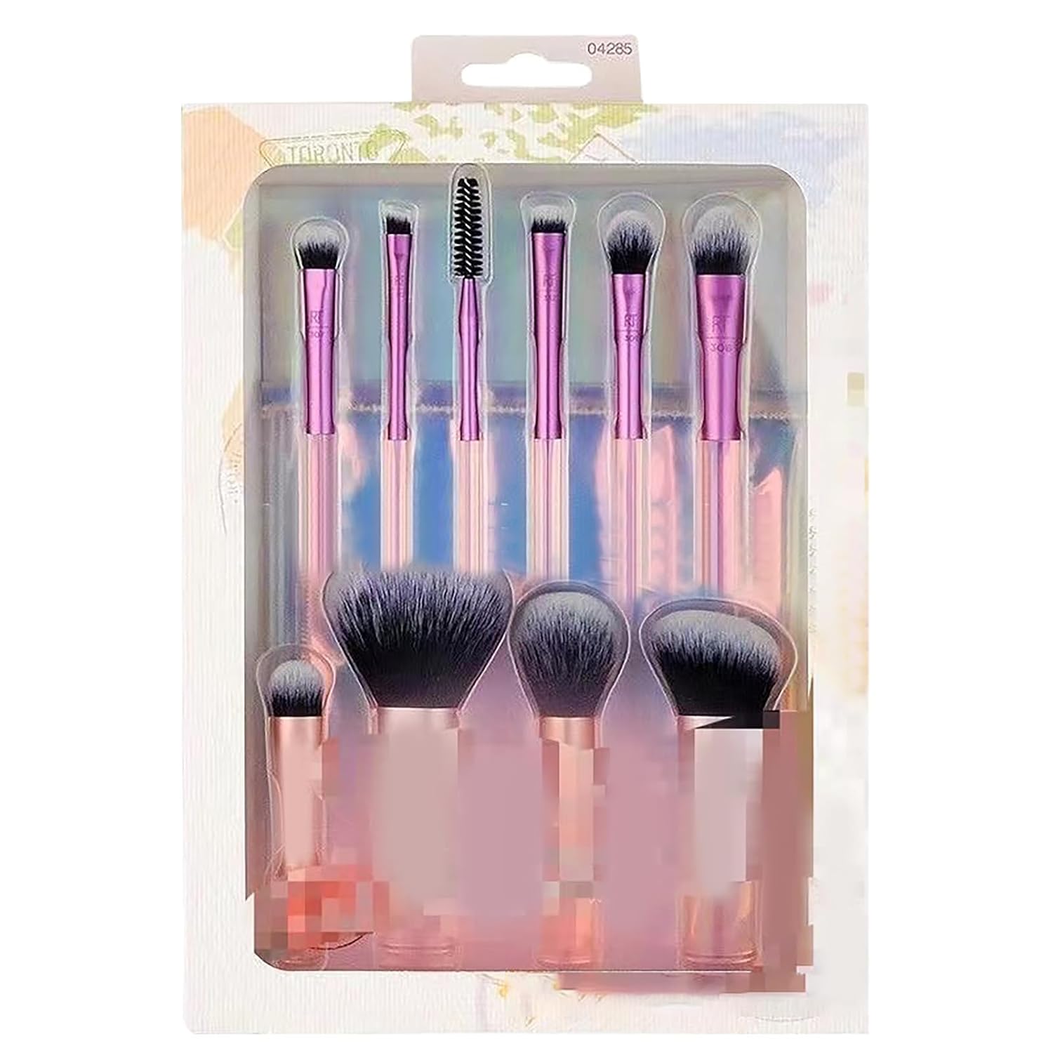 Portable Travel Cosmetic Brush Kit, Lightweight and Portable Makeup Tools for Comfortable Makeup image 5