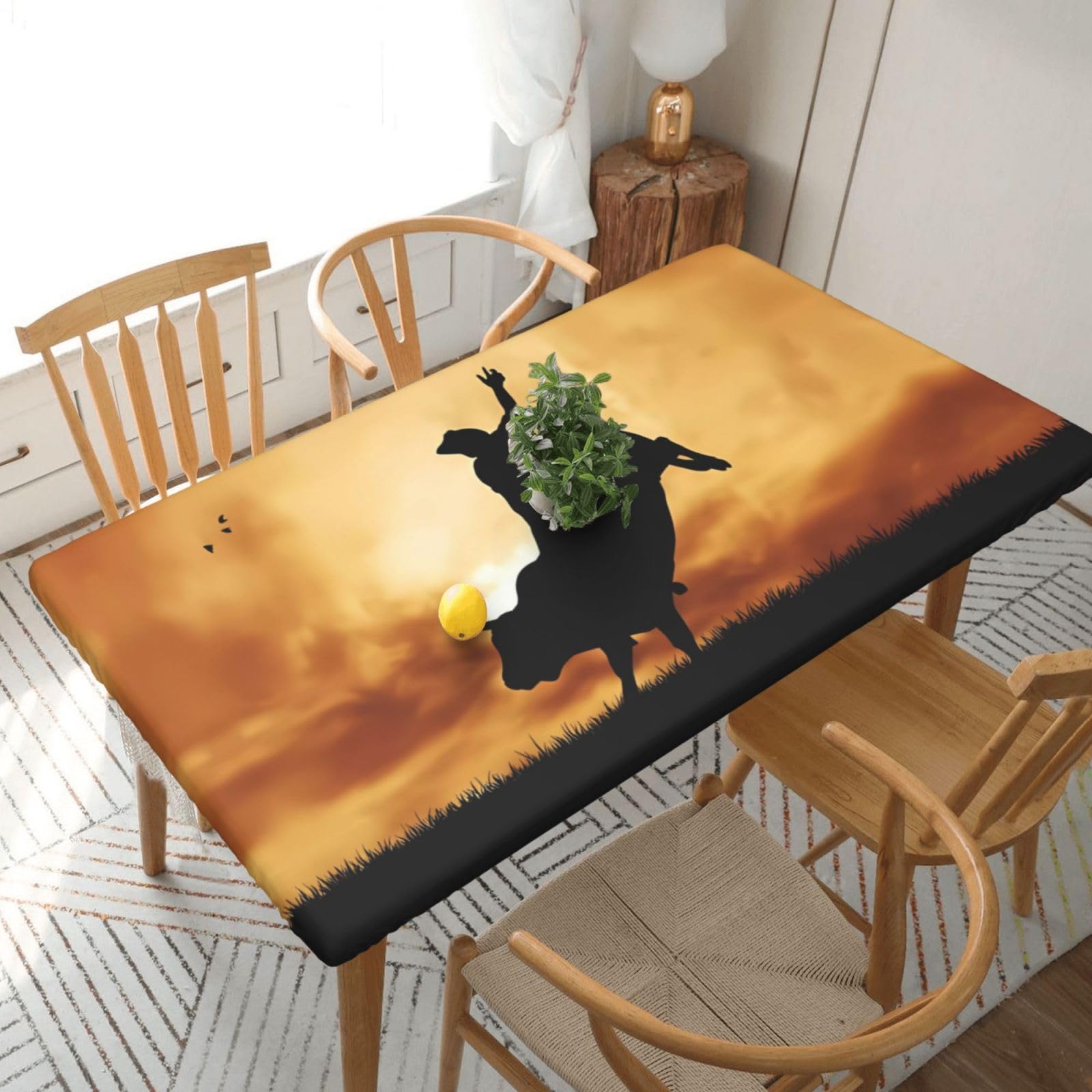 Nappe pour pique-nique et camping bull riding rectangulaire 1,5m