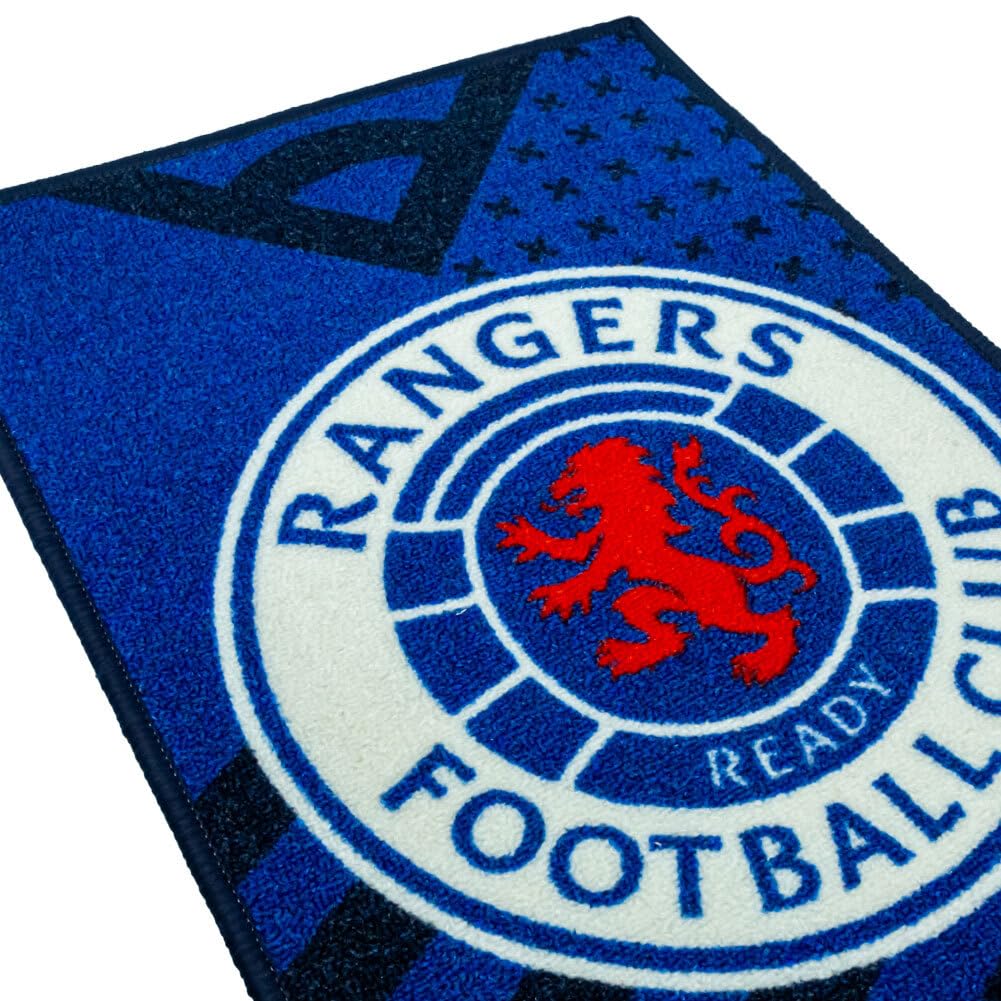 Tapis Glasgow Rangers 100% officiel pour salon et chambre de supporter