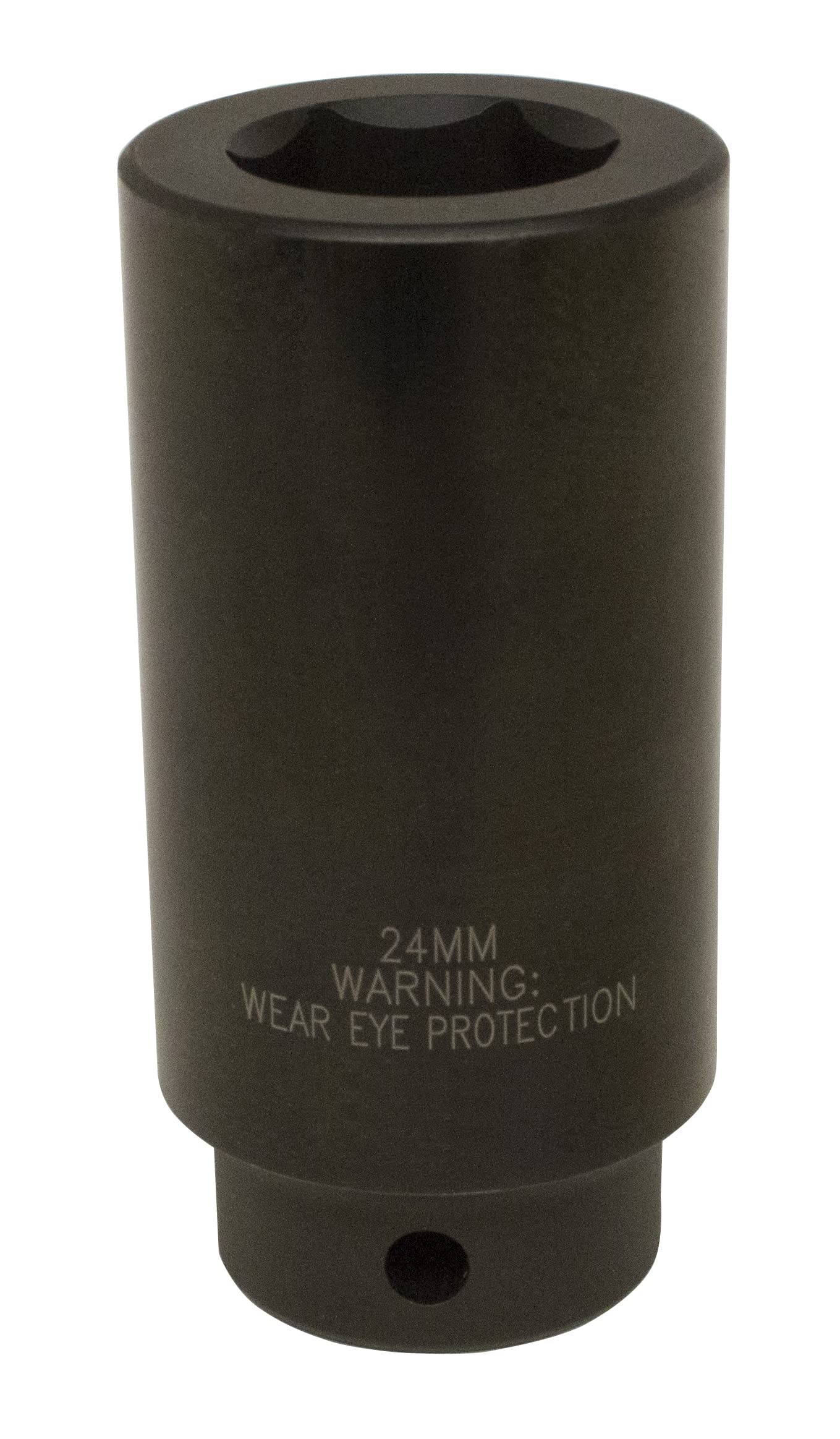 Lisle 77070 24mm Heavy Impact Socket, Black