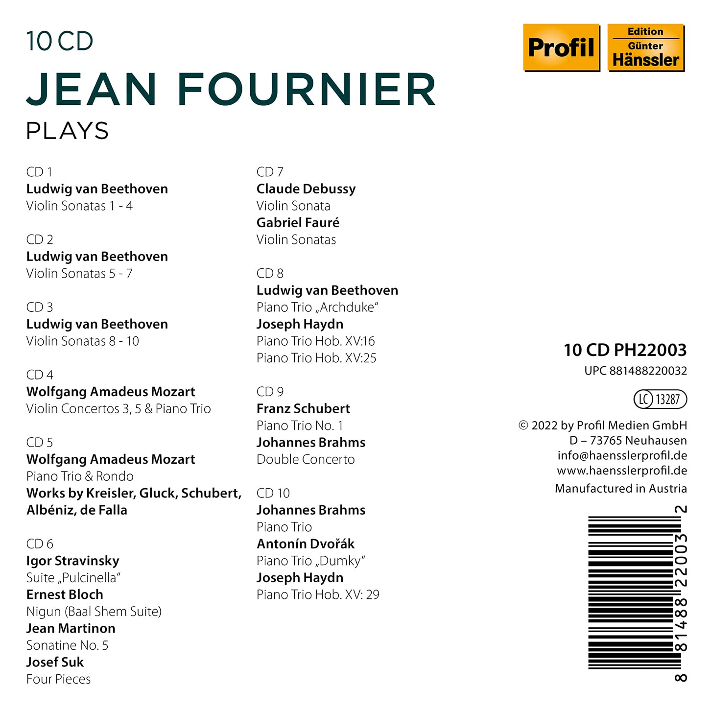 Jean Fournier Édition