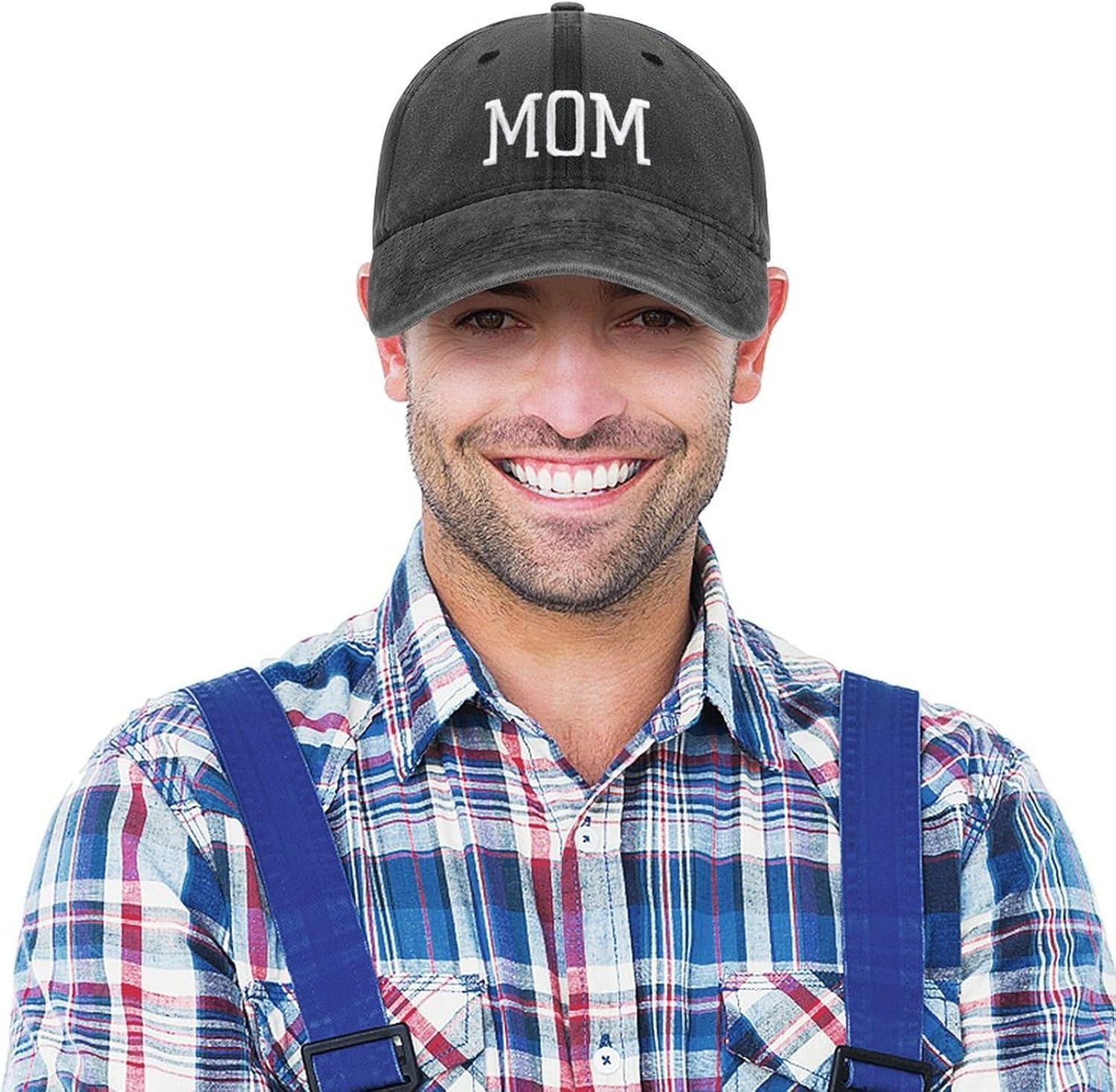 Mom and Dad Hats Set of 2 Pcs Embroidered Adjustable Baseball Caps Gift for Parents Couples Classic Mom Dad Gifts Hat - Image 7