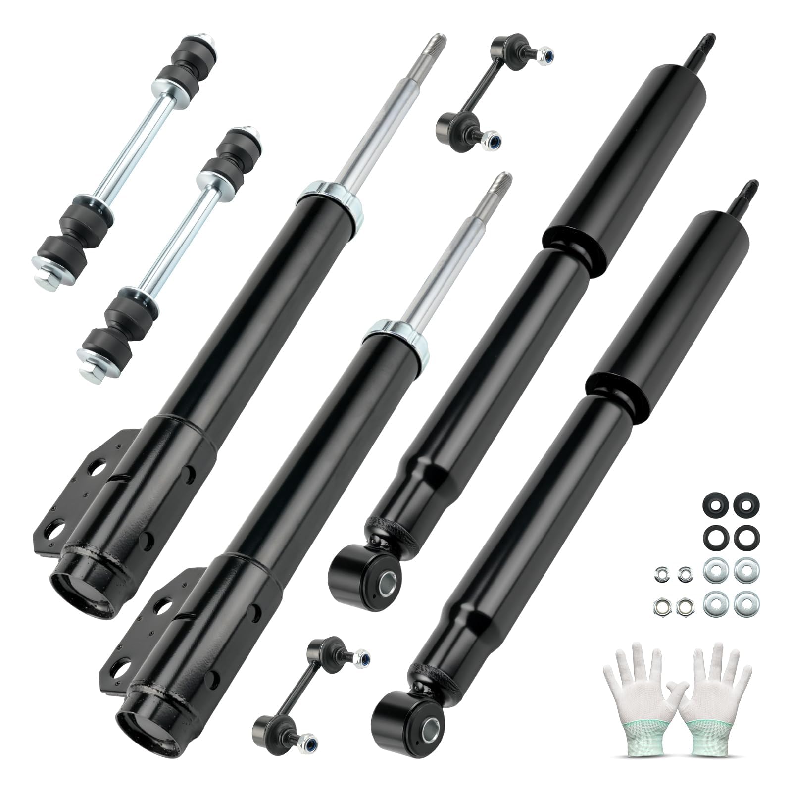 PHILTOP Front/Rear Complete Struts Shocks Assembly for Mustang 8pcs