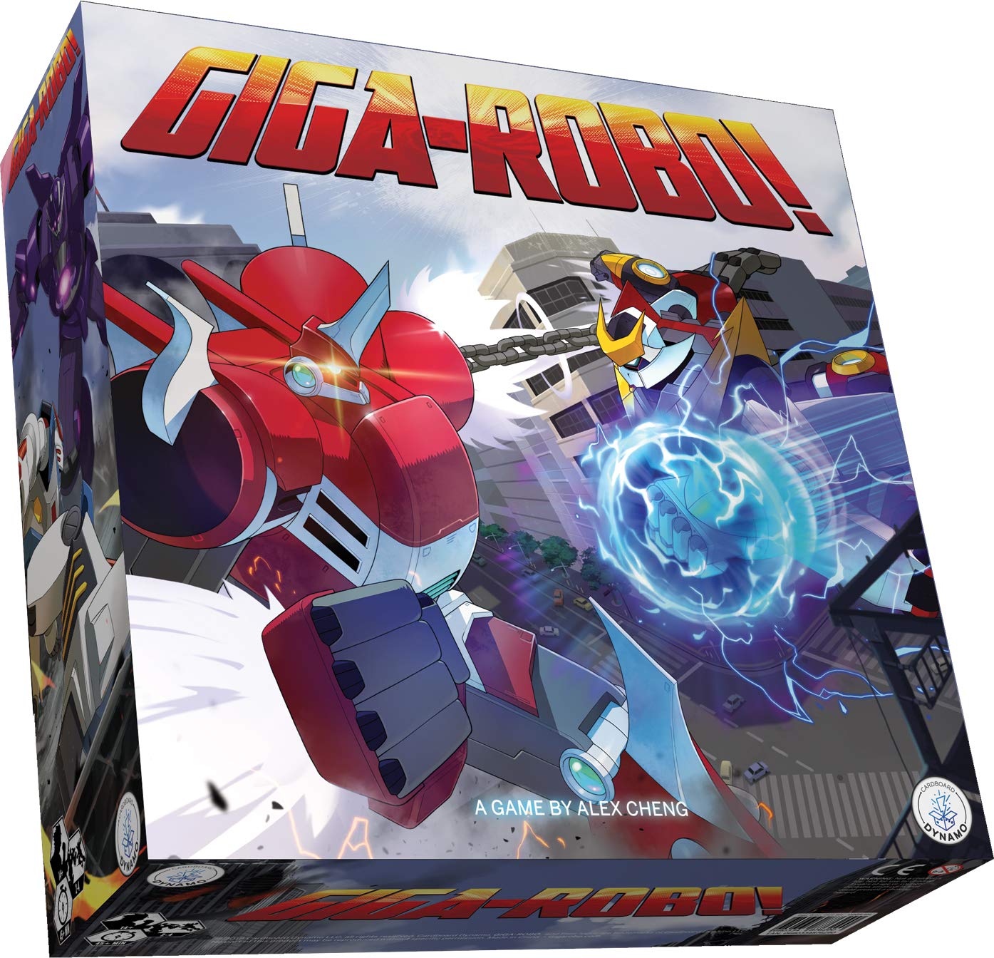 Giga-Robo: Core Set - Giant Robot Combat Game for 2-6 Players, Ages 16+