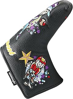 cabeça para tacos golfe, Bonito clube golfe fechamento ímã couro PU, Capas tacos golfe para campo treinamento, acessórios esportivos para atividades ao ar livre Prachy