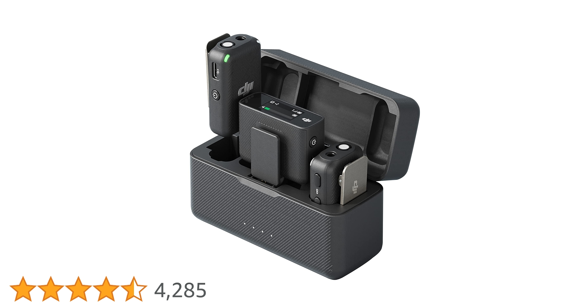 Amazon.co.jp: DJI Mic(トランスミッター×2 + レシーバー×1 + 充電