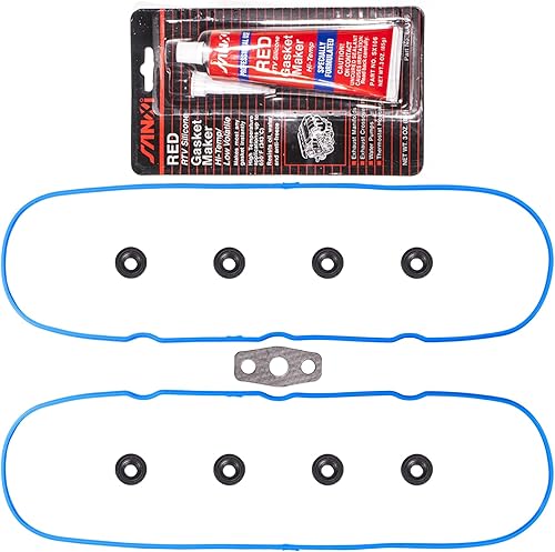 12637683 VS50504R para Chevy LS1 Silverado válvula cubierta de junta y fabricante de juntas 3oz 1500 2500 3500, Suburbano, Tahoe, Trailblazer, GMC