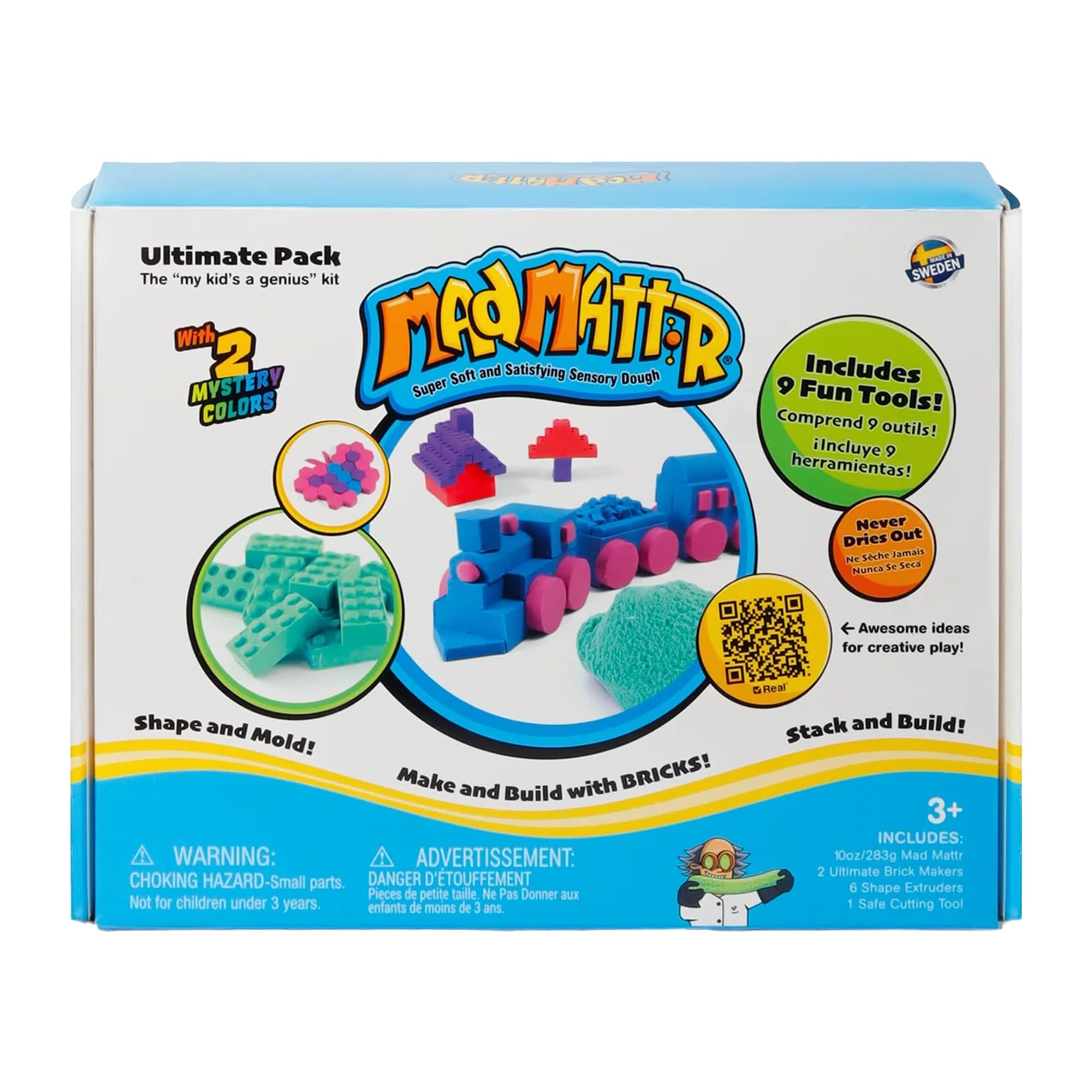 Amazon.com: Mad Mattr Ultimate Pack - Never-Dry Sensory Modeling