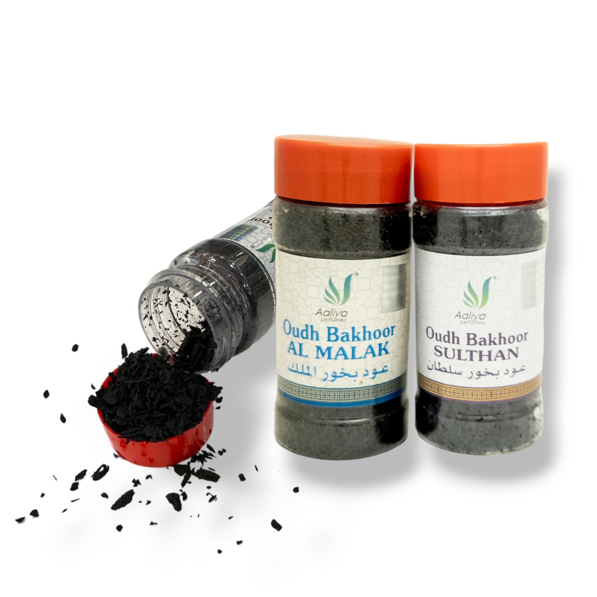 Oud Bakhoor Incense | Aaliya Perfumes | 3 Jars x 50g Each | Arabic Aromatic Wood Chips (Sulthan, Hareer, Al Malak)
