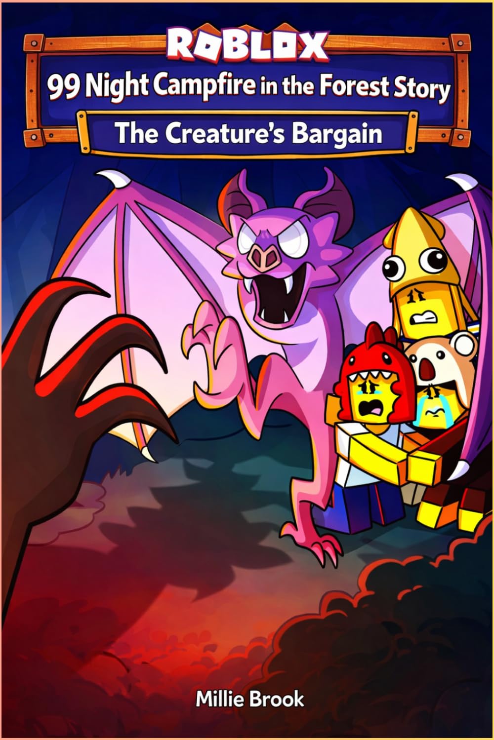 A Roblox 99 Night Campfire in the Forest Story: The Creature's Bargain