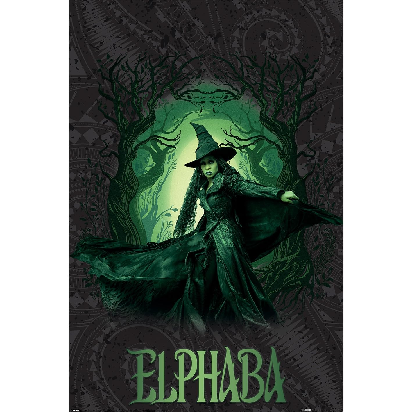 Pyramid International Color Official Wicked 2 Maxi Poster – Movie Key Art Edition | 61Cm X 91.5Cm Decorative Wall Art | Ideal For Broadway & Film Collectors | Premium Print Finish