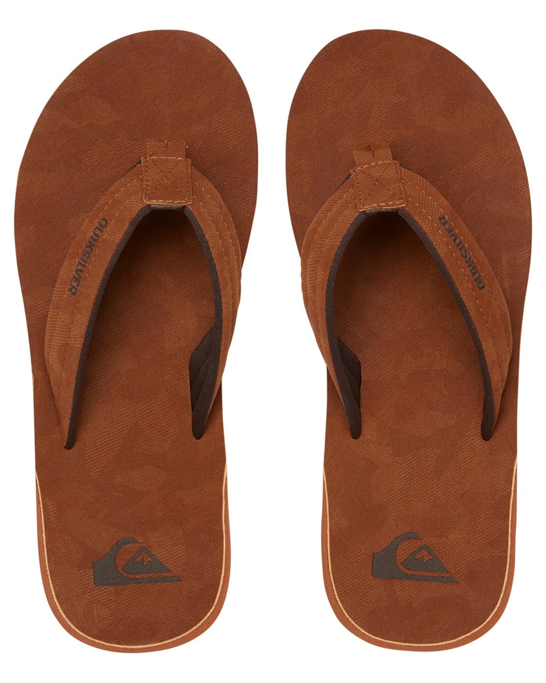 Quiksilver Carver Nubuck, Sandali Uomo, Marrone Brown Xccc, 44 EU
