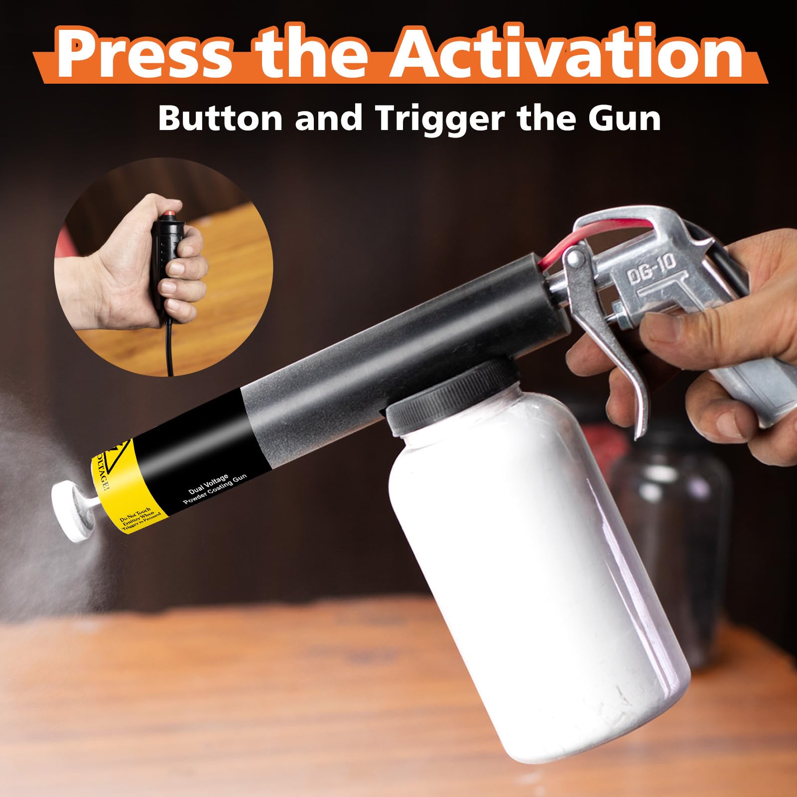 Amazon.com: Powder Coating Gun System for Metal, Hotcoat Powder