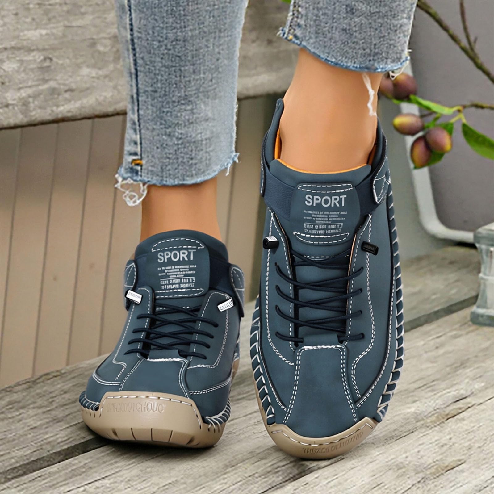 Generisch Montela damskie buty tradycyjne, sznurowane, oddychające, siateczkowe, eleganckie buty sportowe, buty rekreacyjne, buty na Oktoberfest, buty trekkingowe