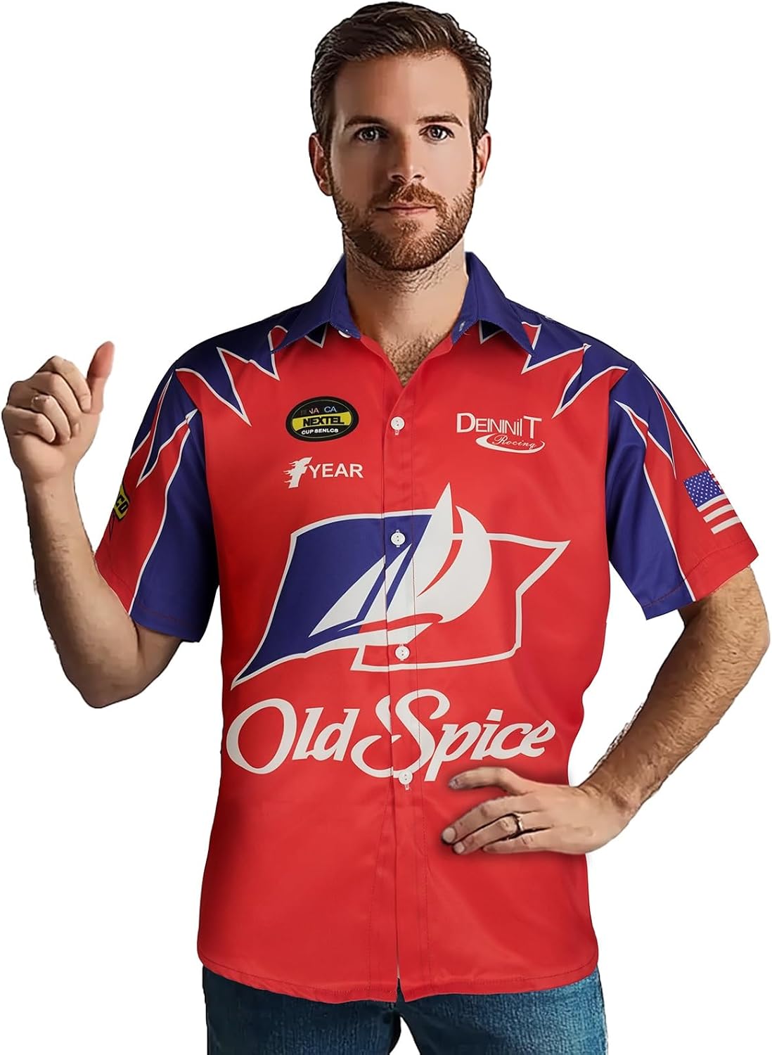 Ricky Bobby Shirt Talladega Nights Short Sleeve Shirt