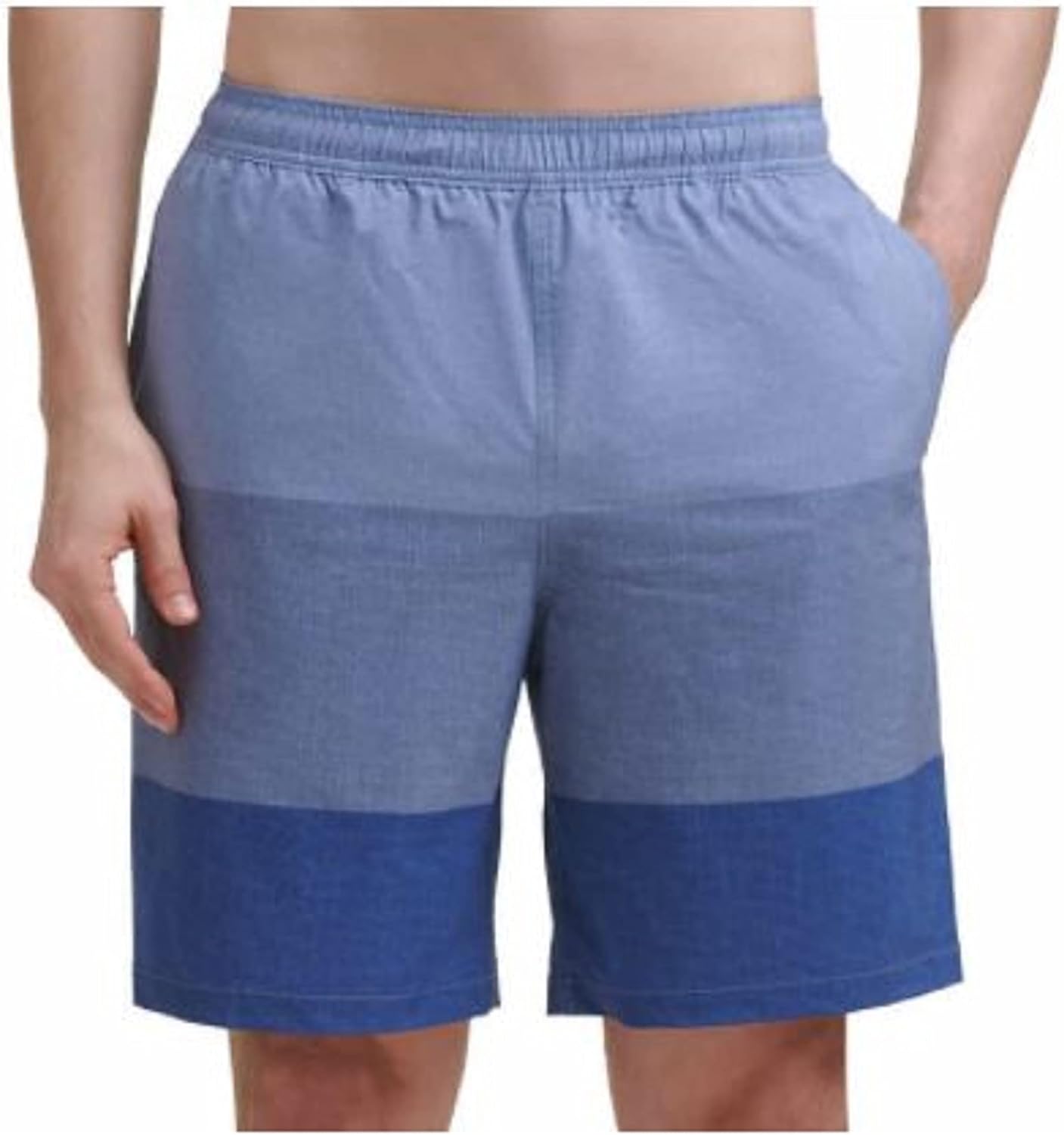 Kirkland Signature Men's Elastic Waistband Mesh Lined Swim Short Trunk